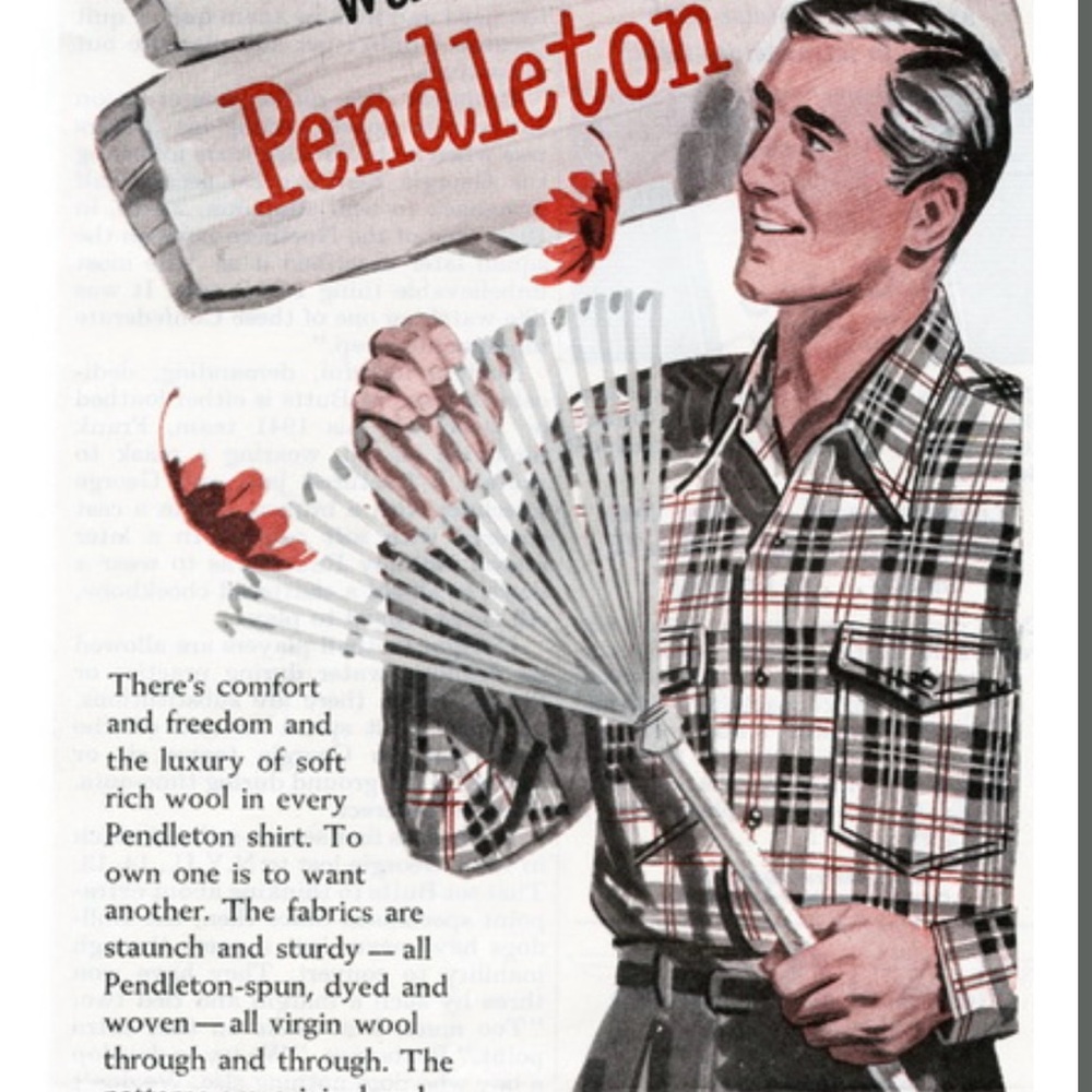 Pendleton Vintage 1950’s Wool Button Down - image 4